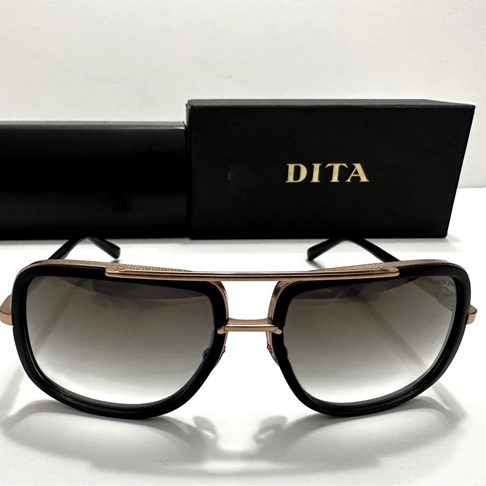 DITA Sunglasses MACH-ONE DRX-2030-L-BLK-RGD-59 Gold